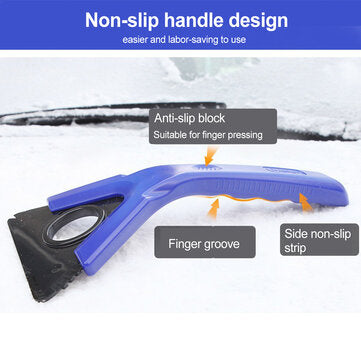 4-IN-1 Car Snow Shovel Ice Scraper Vehicle Winter Snow Broom Removal Tool Shovel