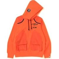 BAPE Manhunt Pullover Hoodie Orange