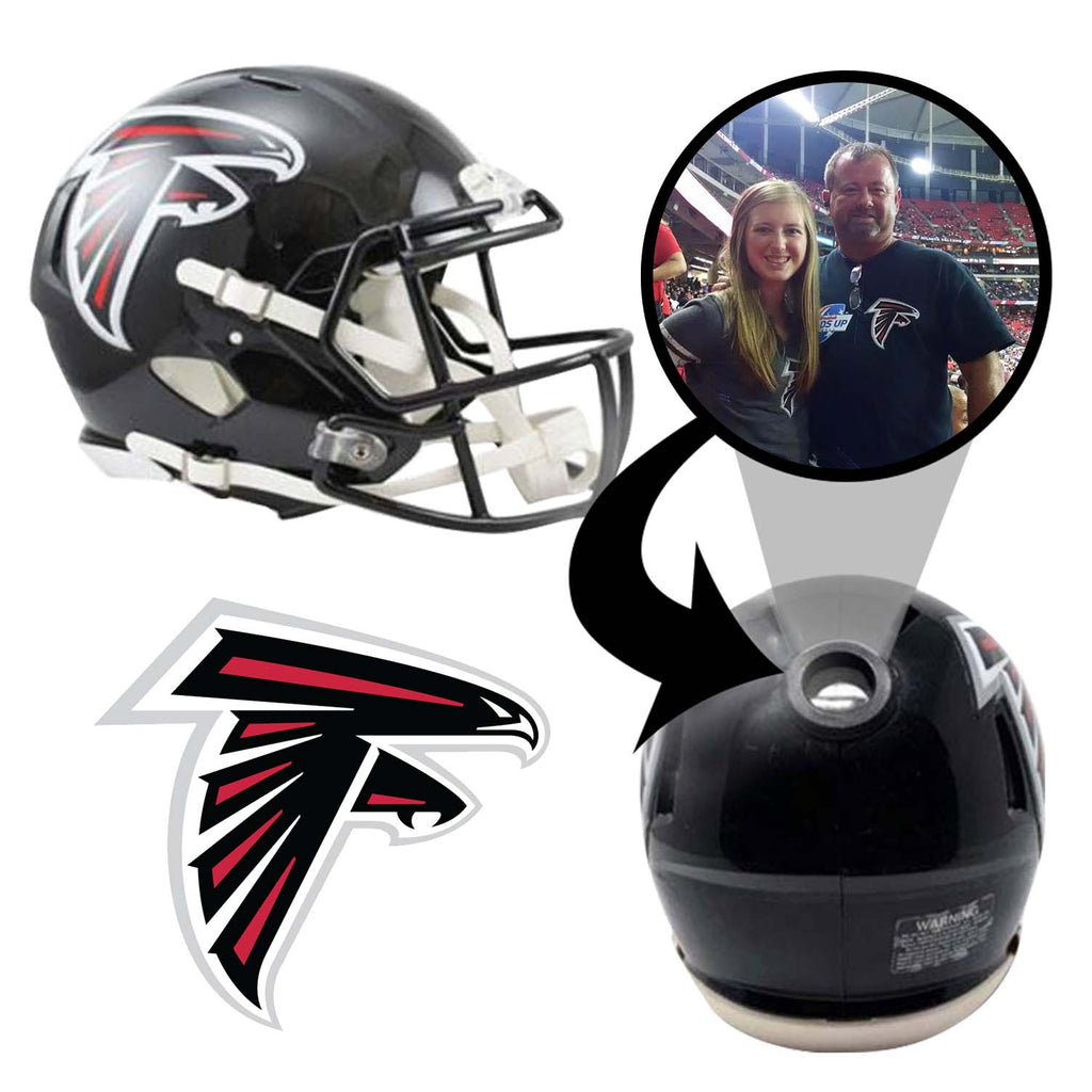 Atlanta Falcons NFL Mini Helmet - Picture Inside