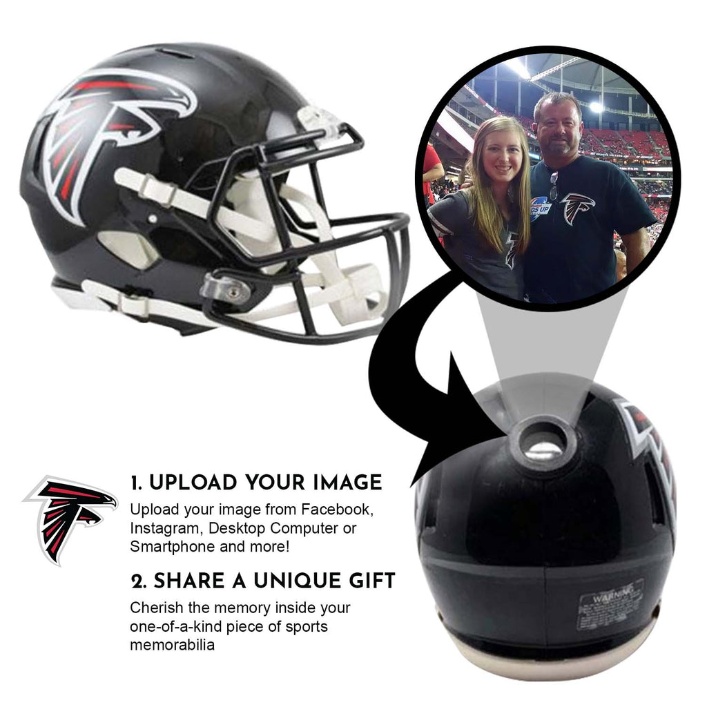 Atlanta Falcons NFL Mini Helmet - Picture Inside