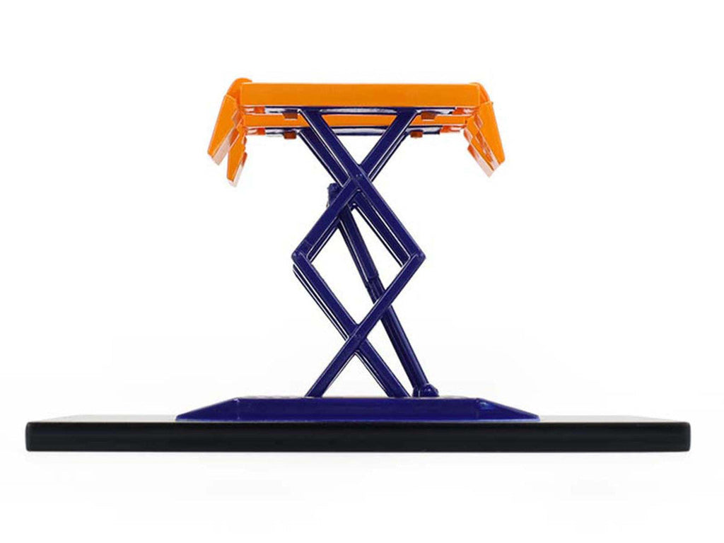 Automotive Double Scissor Lift "Union 76" Orange and Blue "Double Scissor Lifts" Series 2 1/64 Diecast Model by Greenlight
