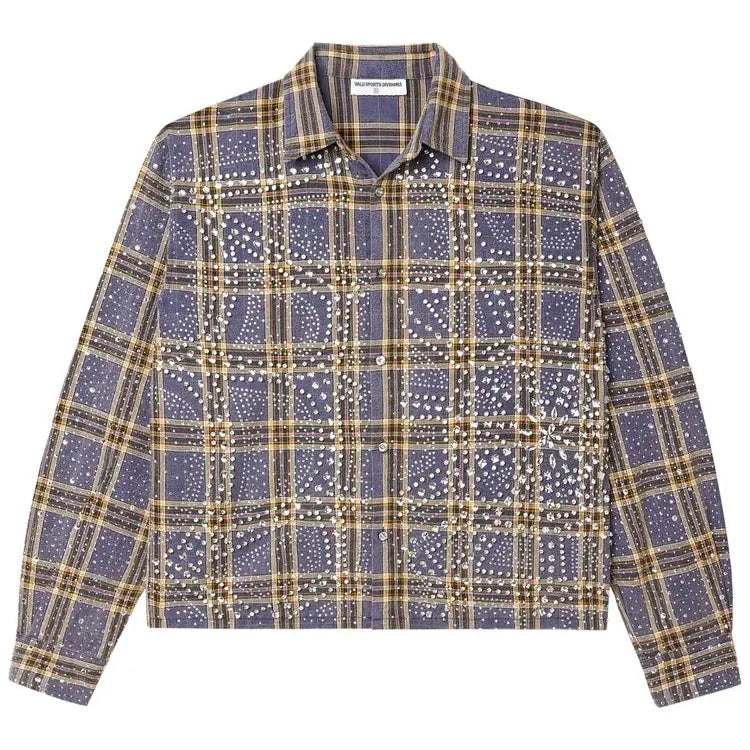 Vale Forever Moonlight Flannel 'Blue/Yellow'