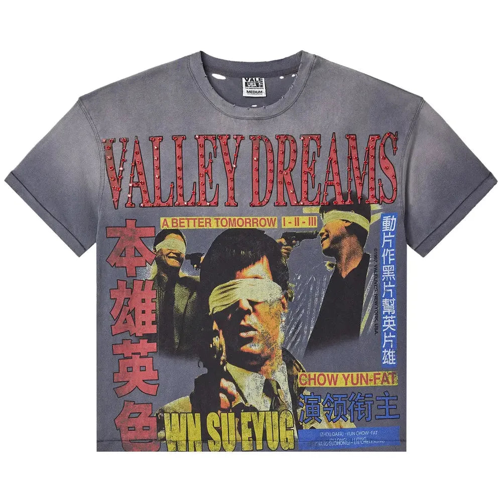 Vale Forever Robber Bling Tee 'Grey'