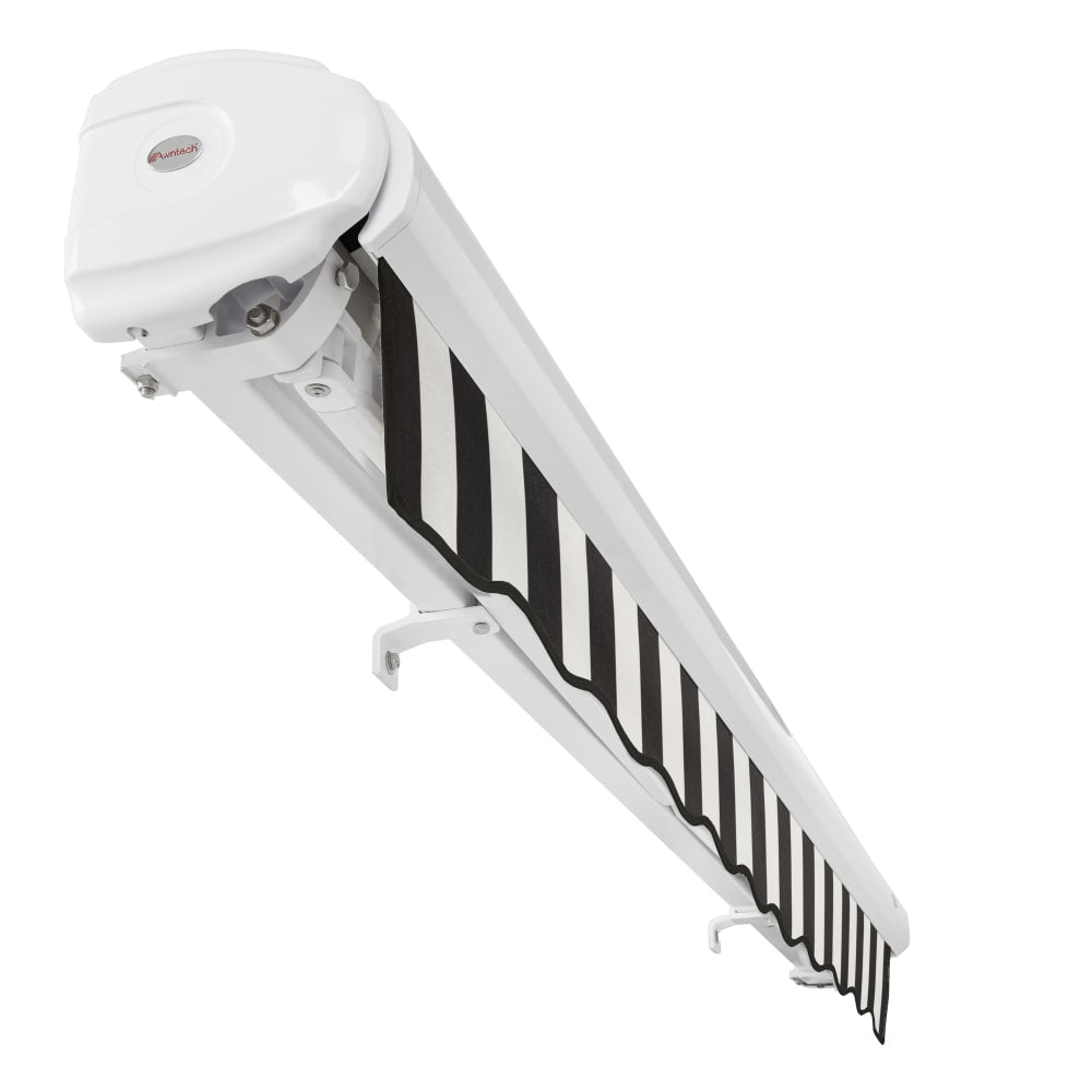 [16X10FT] Awntech Key West Premium Manual Outdoor Retractable Awning [FCM16-SBY] (SAK37154)
