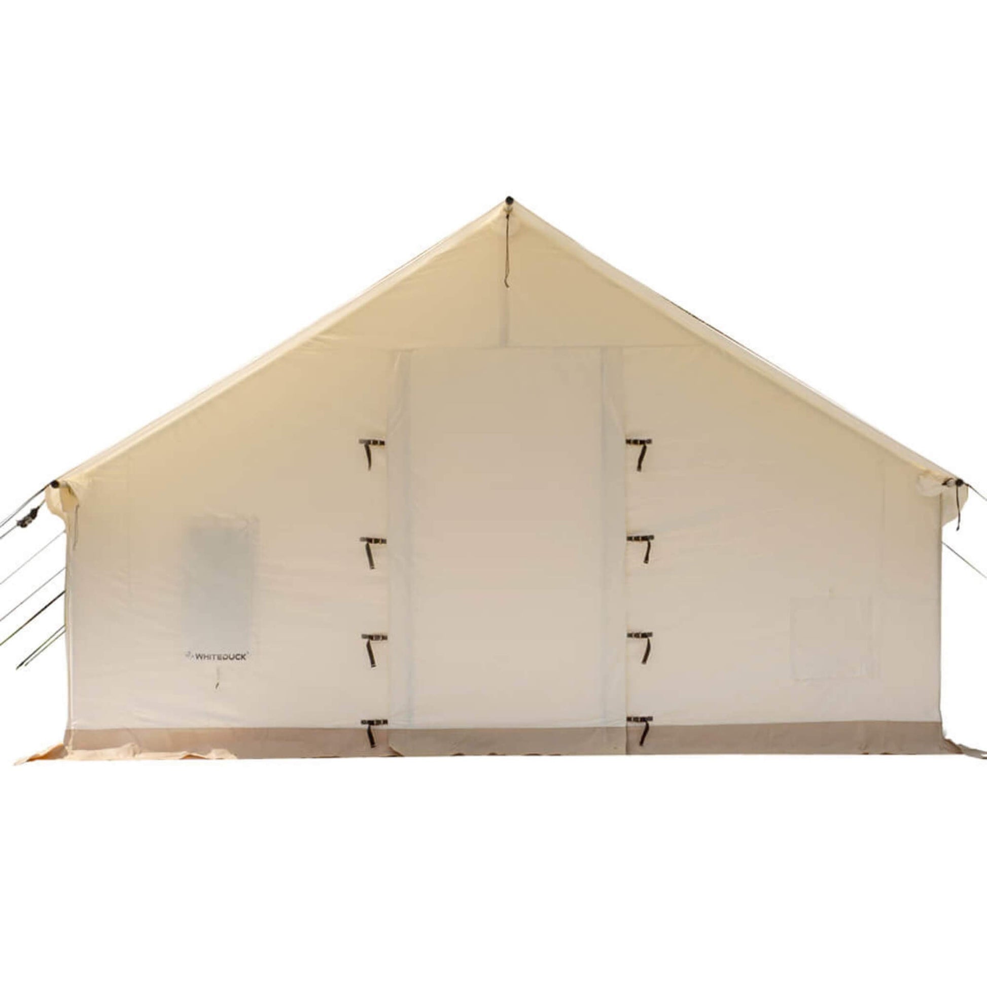 [16X20FT] White Duck Alpha Pro Wall Tent With Heat Resistant Silicone-Coated Stove Jack (SAK28563)