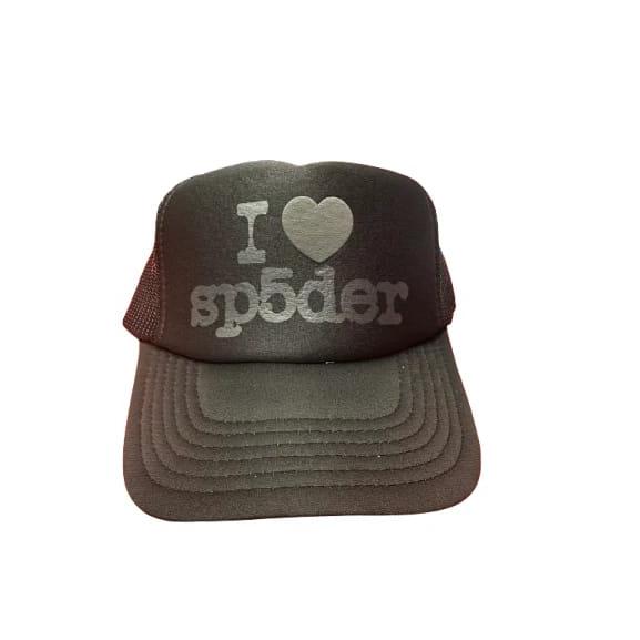 Sp5der Souvenir Trucker Black