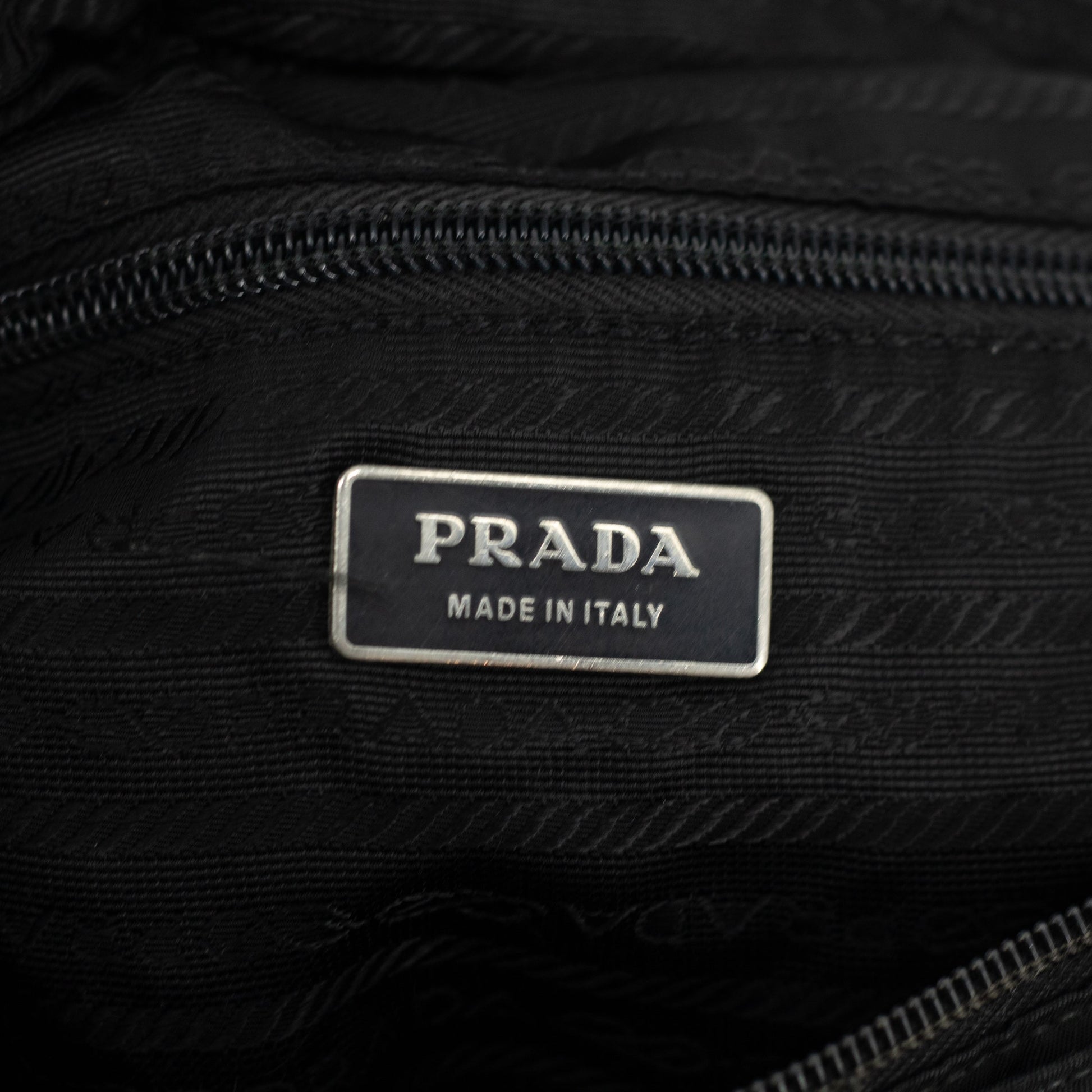 Prada Nylon Black Messenger Crossbody Bag #1767