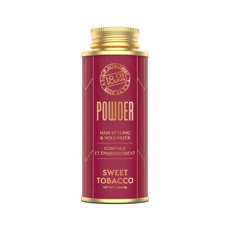 18.21 MAN MADE STYLING POWDER SWEET TOBACCO .28OZ