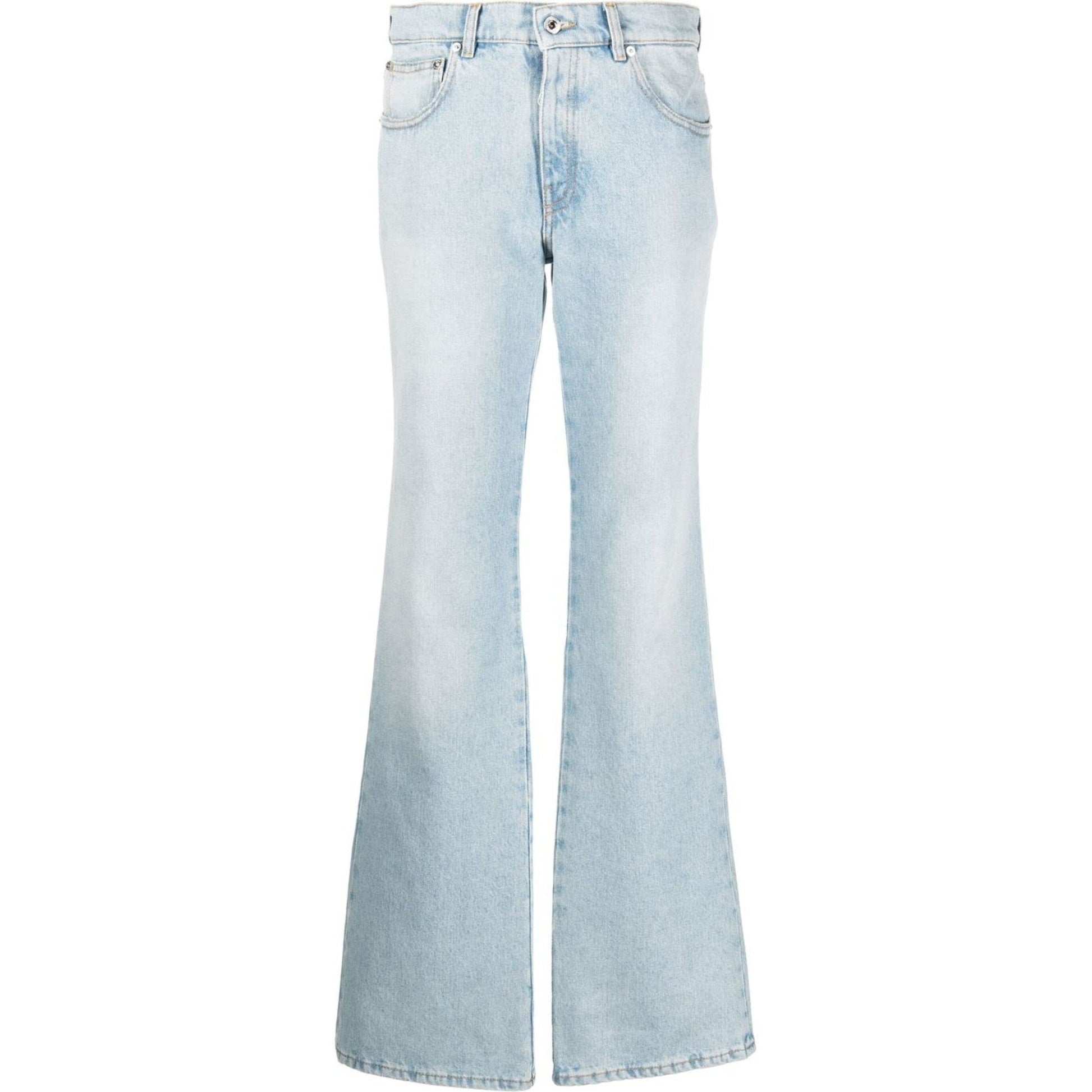 Off-White Bleach Baby baggy flared jeans