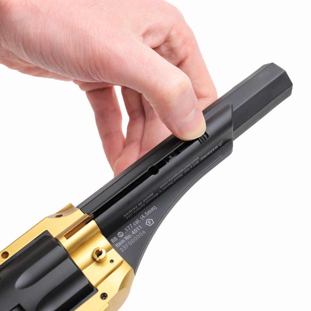 1858 CO2 Pistol Kit - Black & Gold