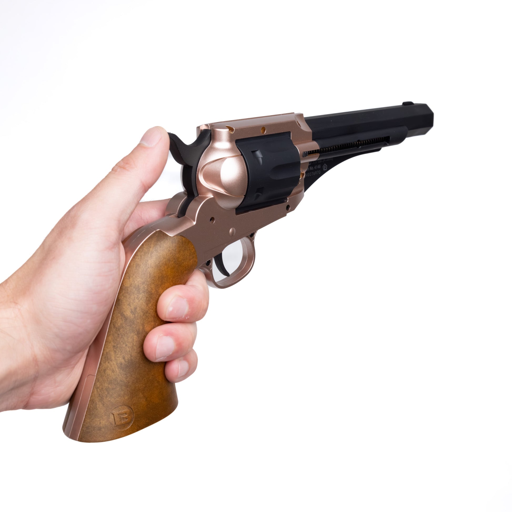 1858 CO2 Pistol Kit - Black & Rose Gold