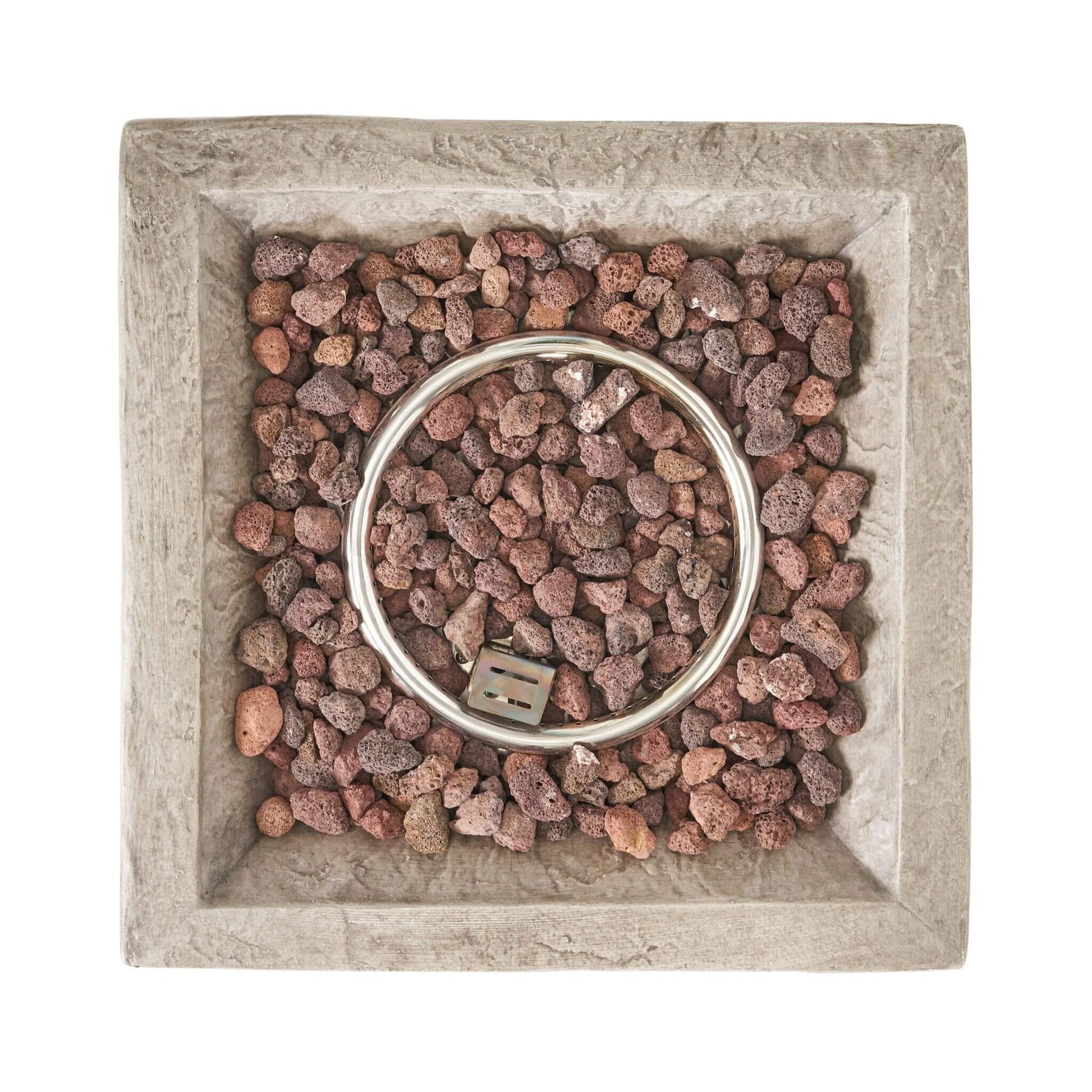 Alora 19-Inch Outdoor 40K BTU Natural Stone Fire Column (SAK36771)