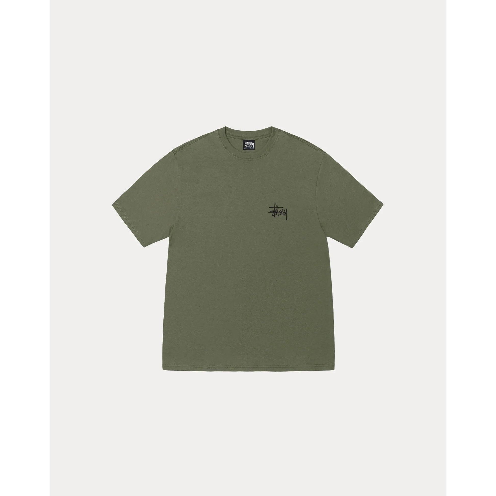 Stussy Stock New York Tee Olive