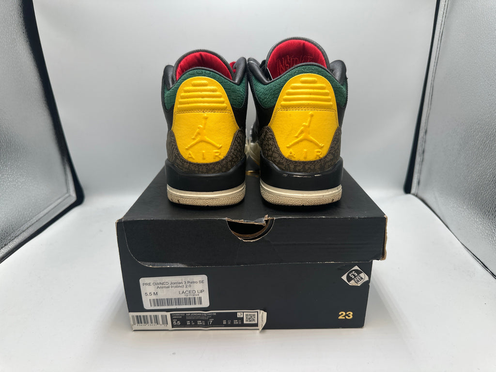 PRE OWNED Jordan 3 Retro SE Animal Instinct 2.0