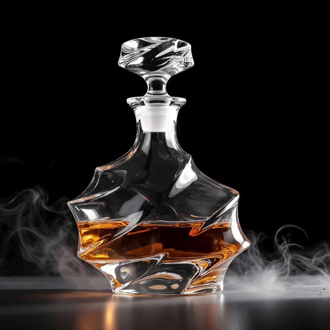 Storm Japanese Crystal Whisky Decanter