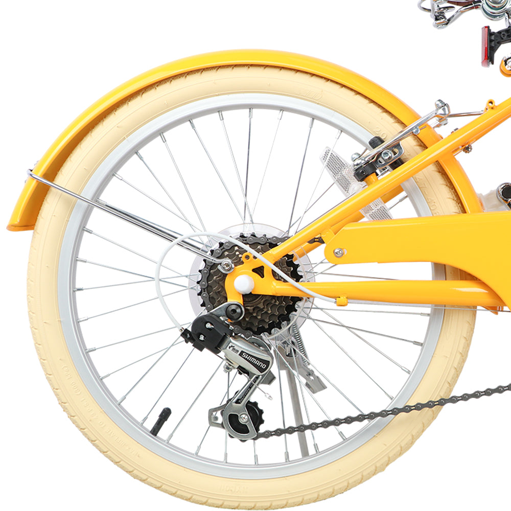 Glerc 24" Beach Cruiser Bike Kids Hybrid Bike - Missy