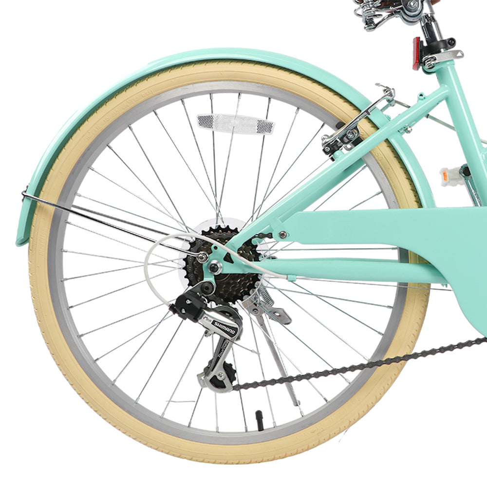 Glerc 24" Beach Cruiser Bike Kids Hybrid Bike - Missy