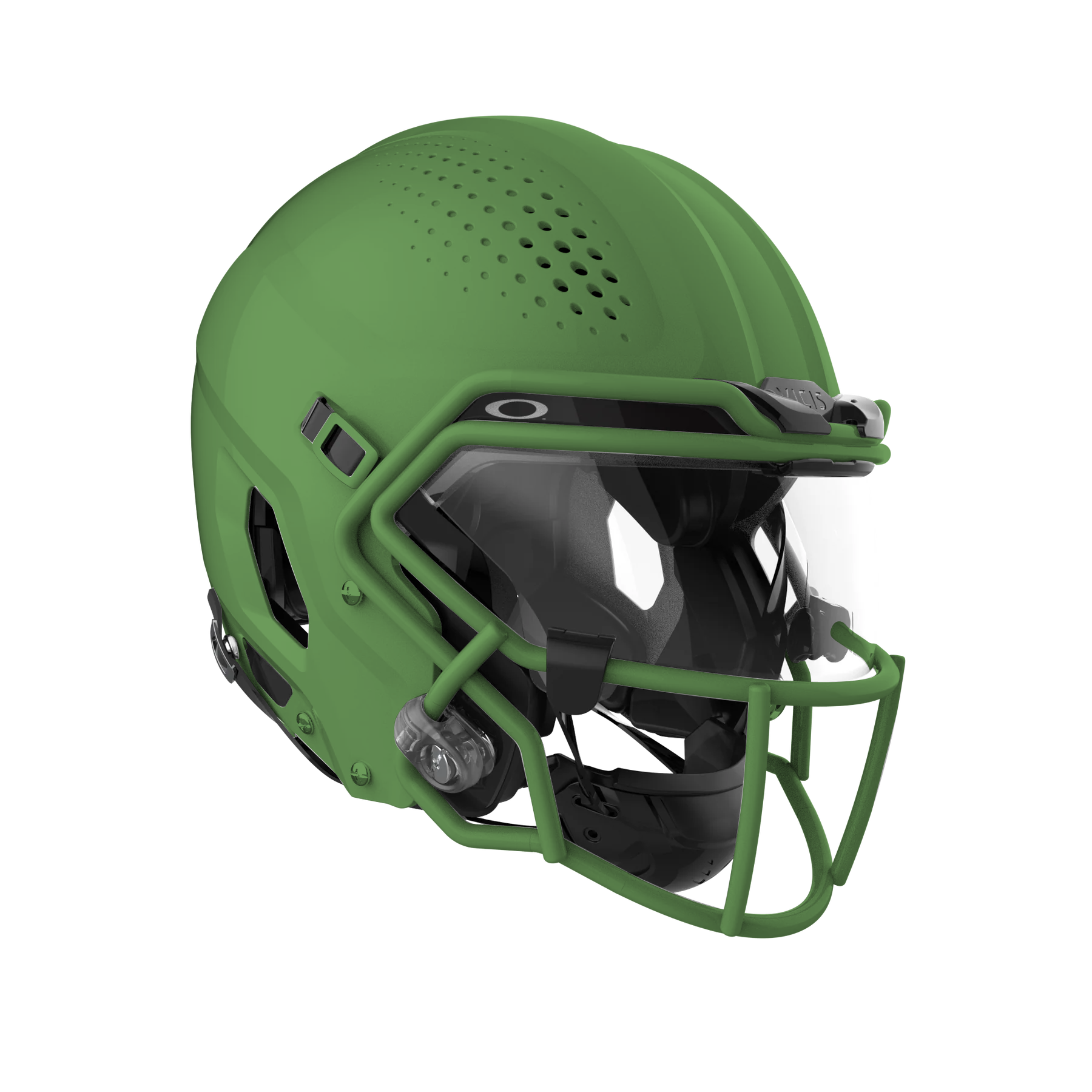Vicis Zero2 Elite Youth Football Helmet with Titanium Facemask & Oakley Eye Shield- Matte Colors