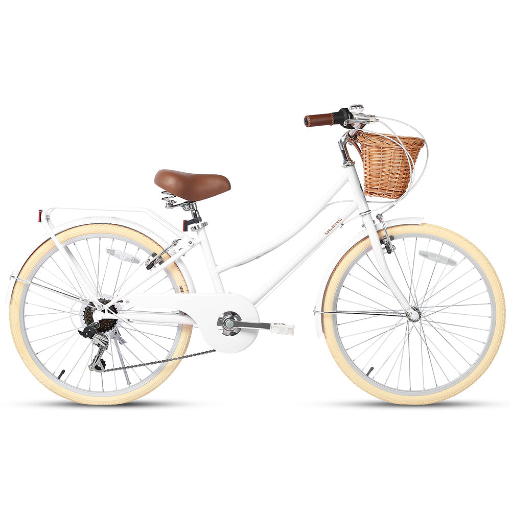 Glerc Best Beach Cruiser Hybrid Kids Bike 24" - Missy