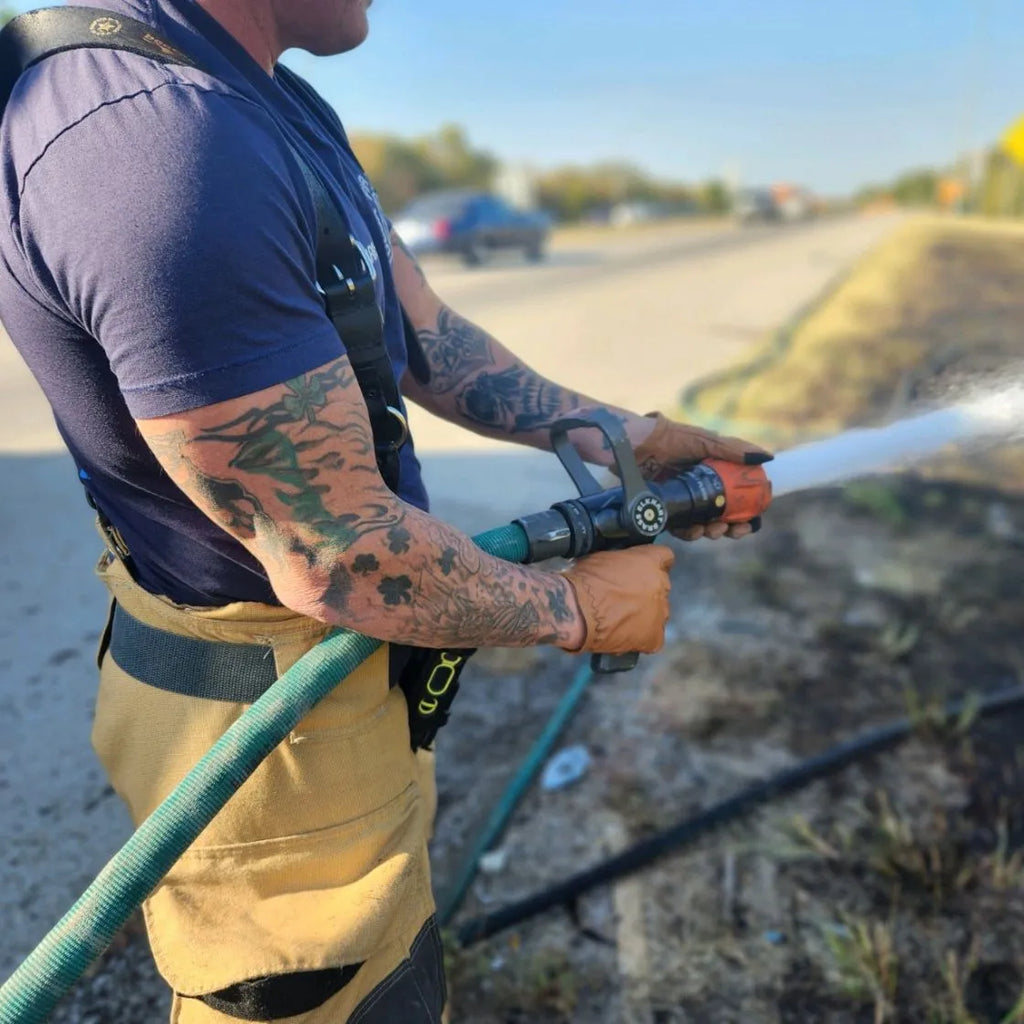Buffalo Leather Ranching Gloves