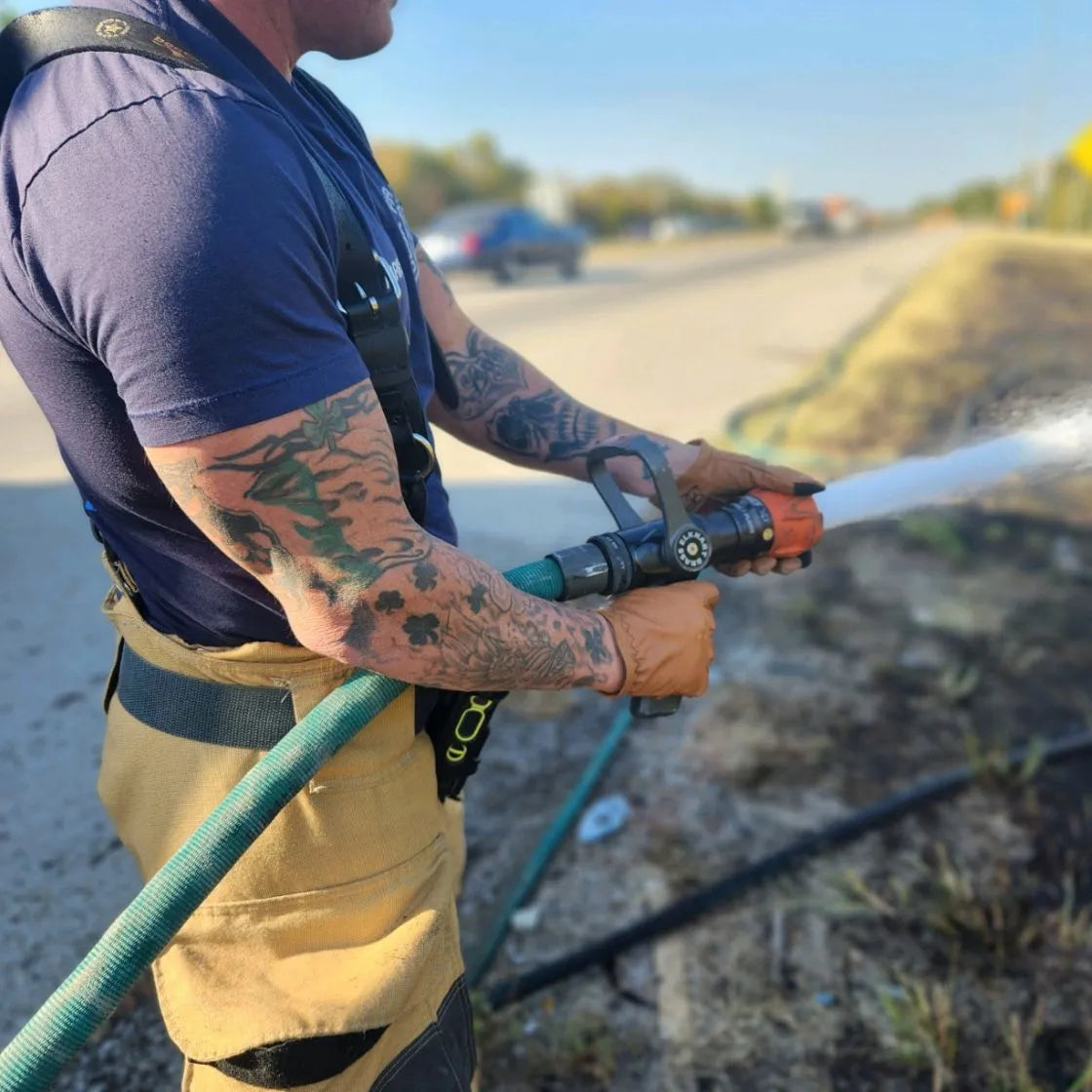 Buffalo Leather Ranching Gloves