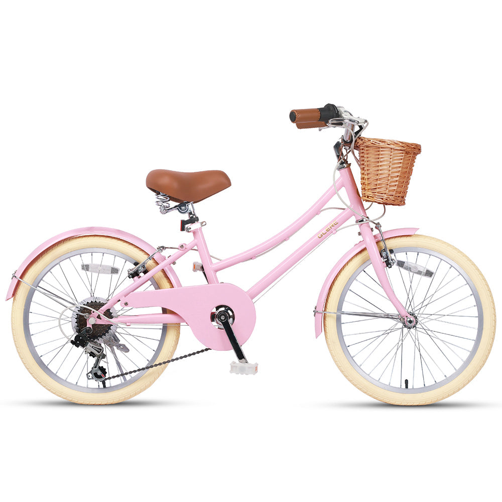 Glerc 20" Best Beach Cruiser Hybrid Kids Bike - Missy