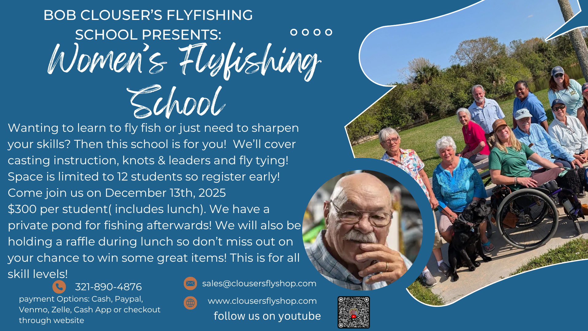 Women's Flyfishing School March 21st, 2025