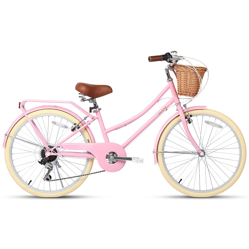 Glerc Best Beach Cruiser Hybrid Kids Bike 24" - Missy