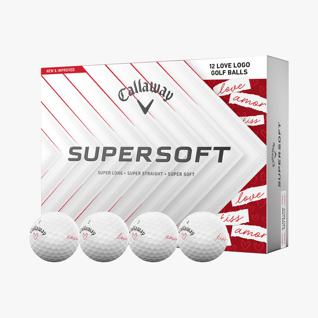Callaway Supersoft Love - Valentine's Day Golf Balls
