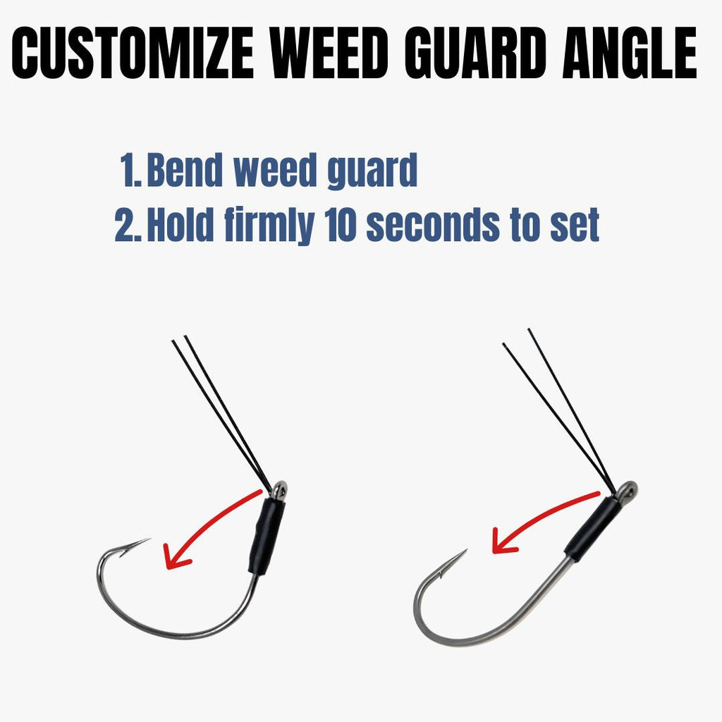 Reaction Tackle Wacky Neko Hooks- 25 Pack