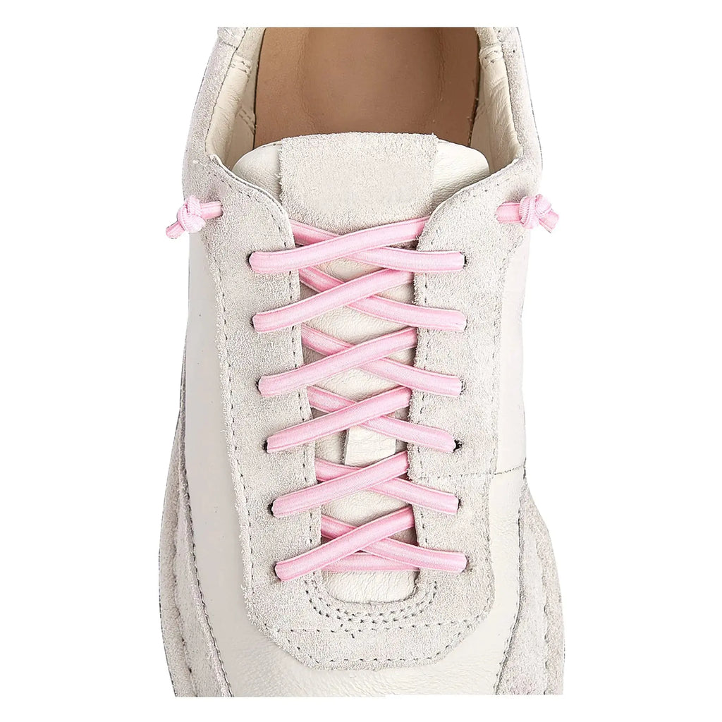 2 Pair Elastic No Tie Shoe Laces Tieless Shoelaces for Sneakers Shoes, One Size Fits All for Kids and Adults 2 Pair Pink