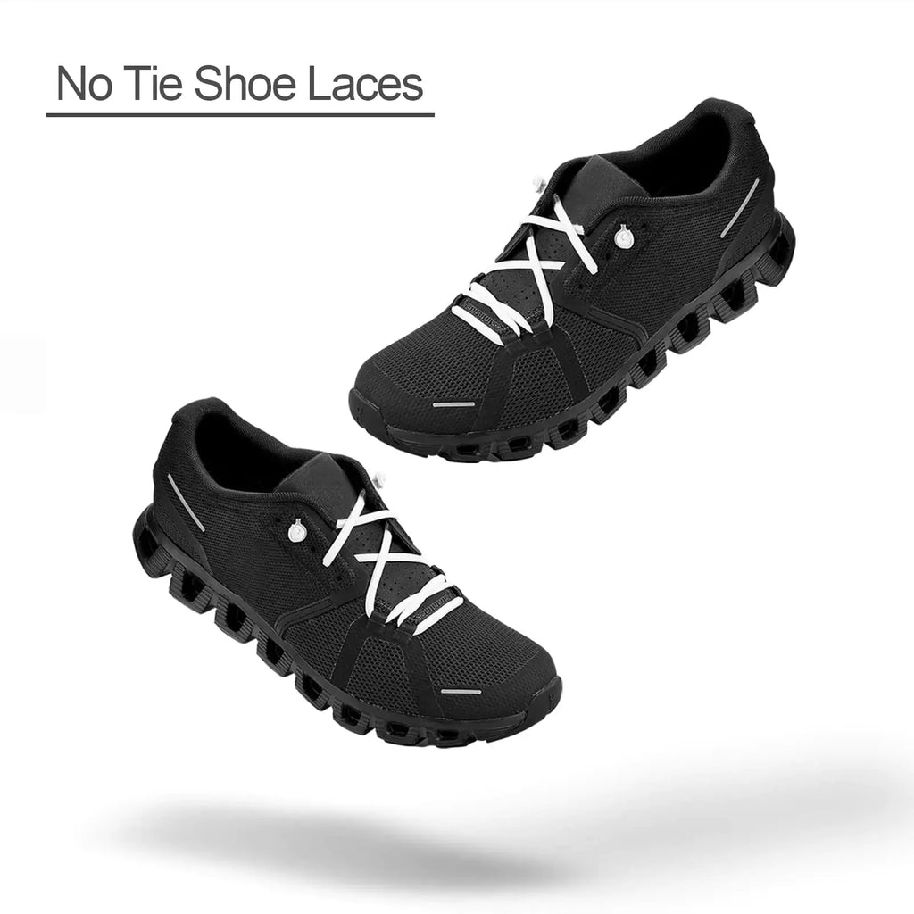 2 Pair Elastic No Tie Shoe Laces Tieless Shoelaces for Sneakers Shoes, One Size Fits All for Kids and Adults 2 Pair Pink