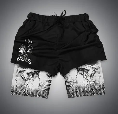 2 in-1 Compression Shorts for Men