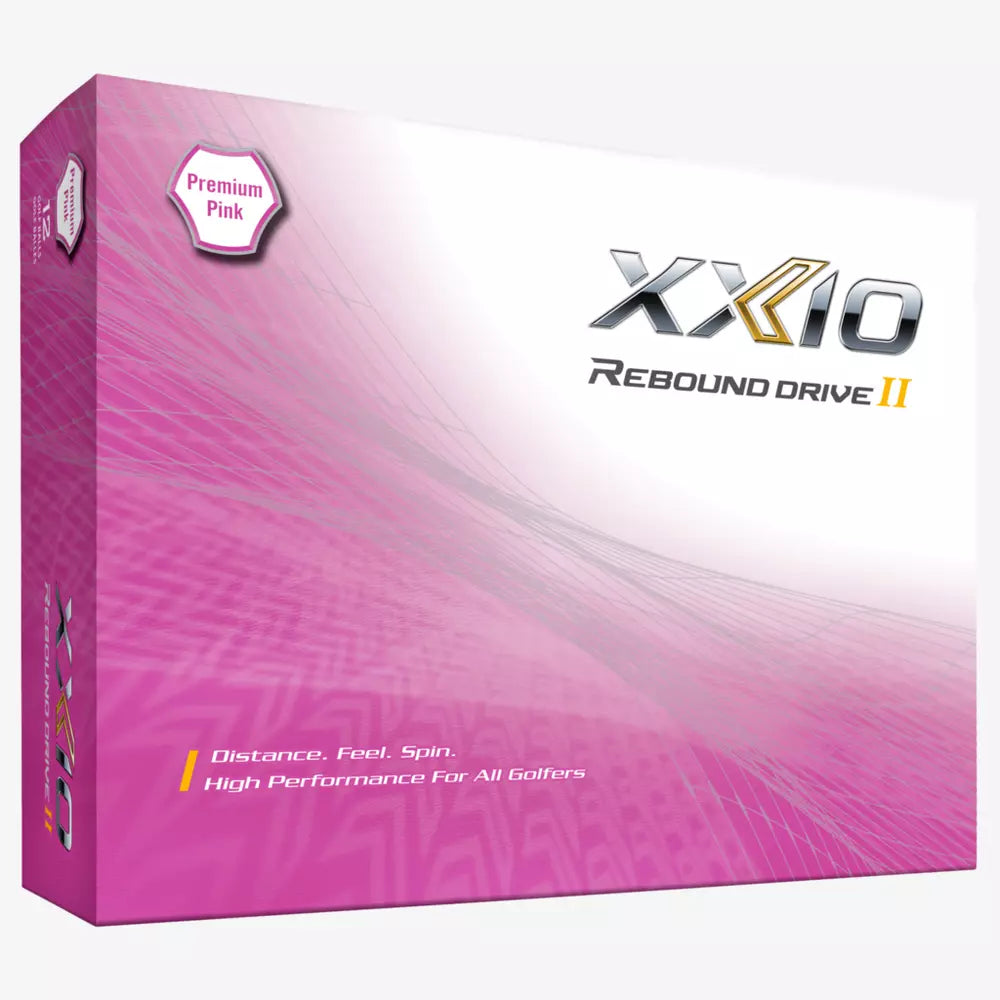 XXIO Rebound Drive II Premium Pink Dozen Golf Balls