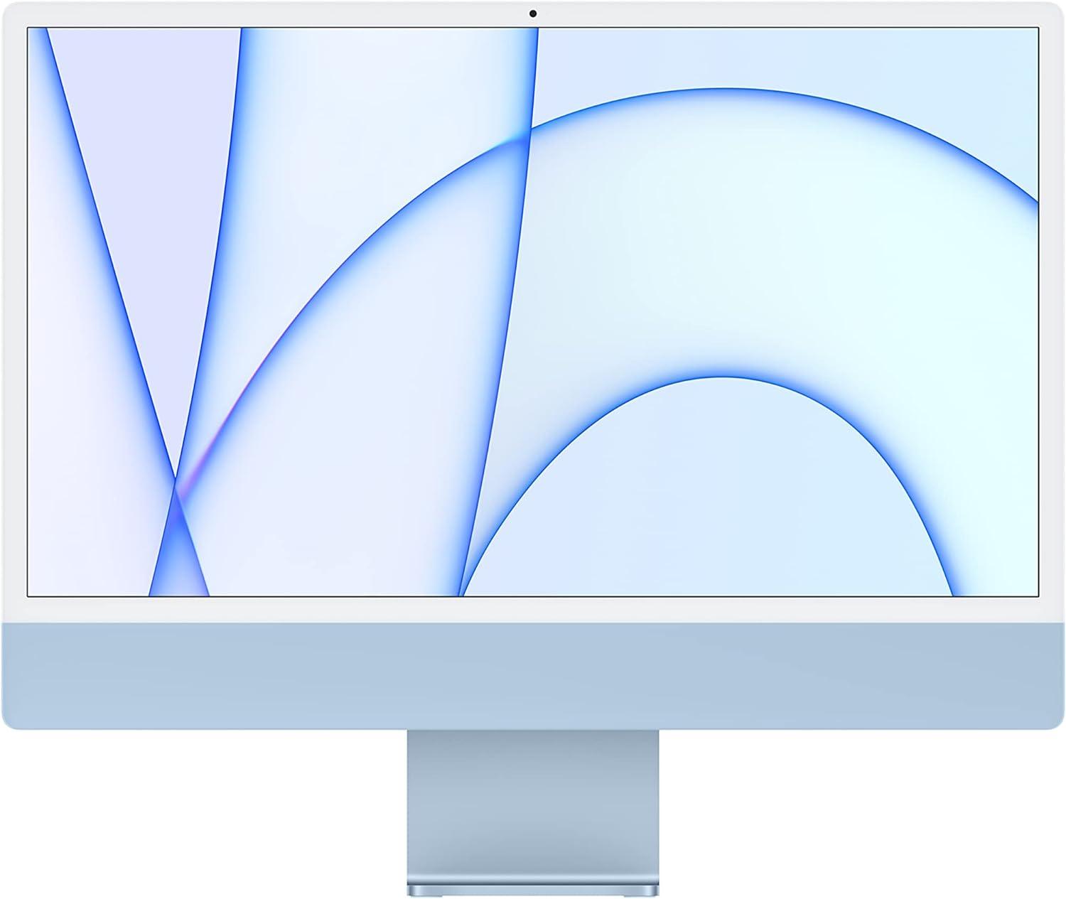2021 Apple iMac 24-inch - M1 8-Core GPU 16GB RAM 256GB SSD Blue | For Parts Only