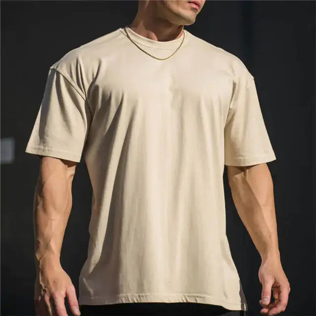 2022 New Men's Workout Tee – Stylish & Breathable Gym Wear