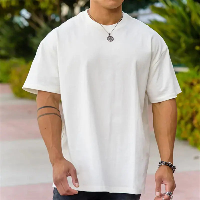2022 New Men's Workout Tee – Stylish & Breathable Gym Wear