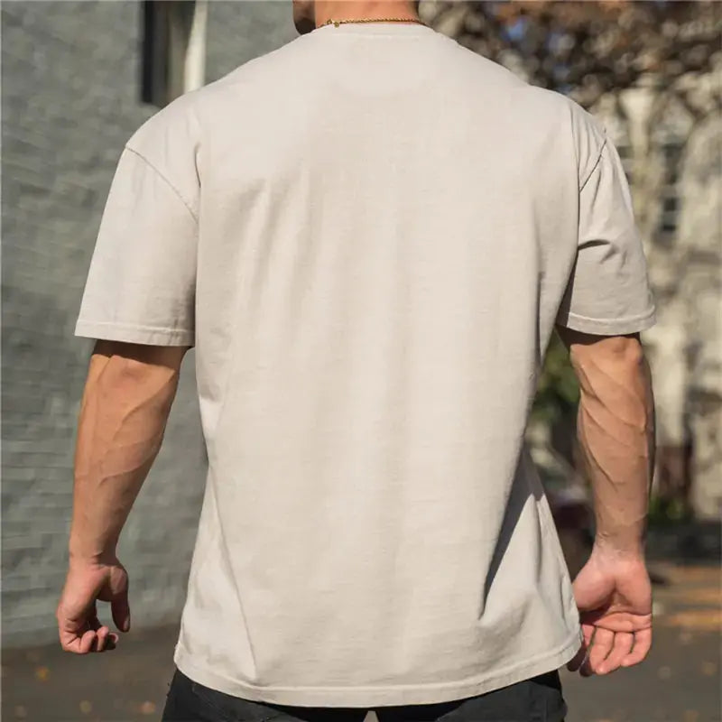2022 New Men's Workout Tee – Stylish & Breathable Gym Wear