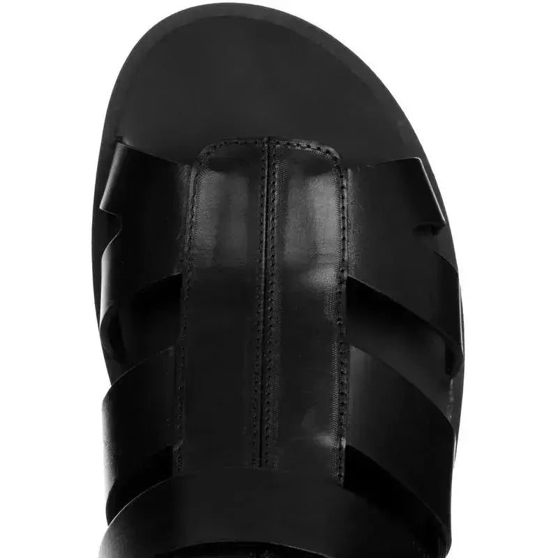 2022 Summer Elegance Black Men's Sandals