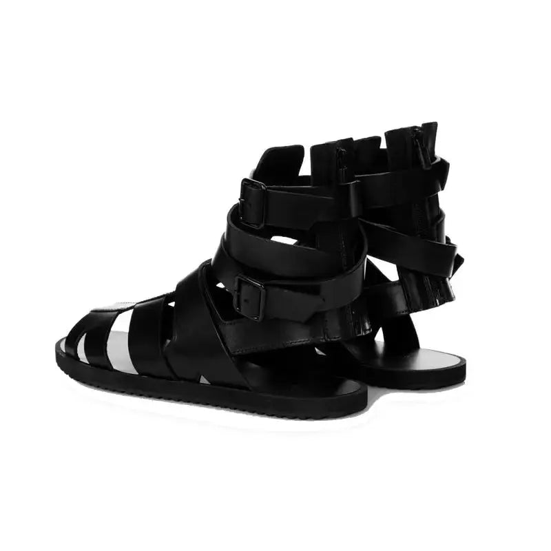 2022 Summer Elegance Black Men's Sandals