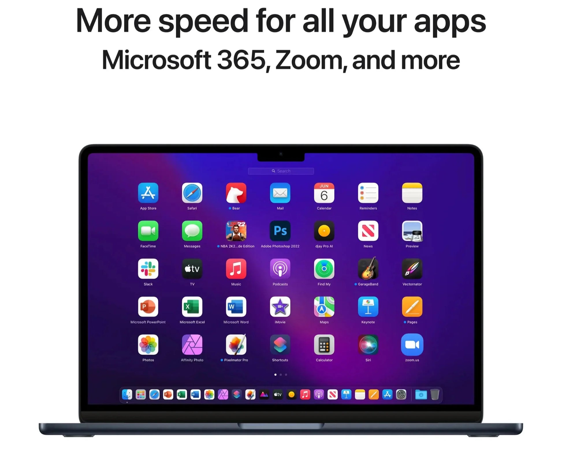 MacBook Air (2022) 13-inch – Apple M2 10-Core GPU – 16GB RAM 512GB SSD | Midnight