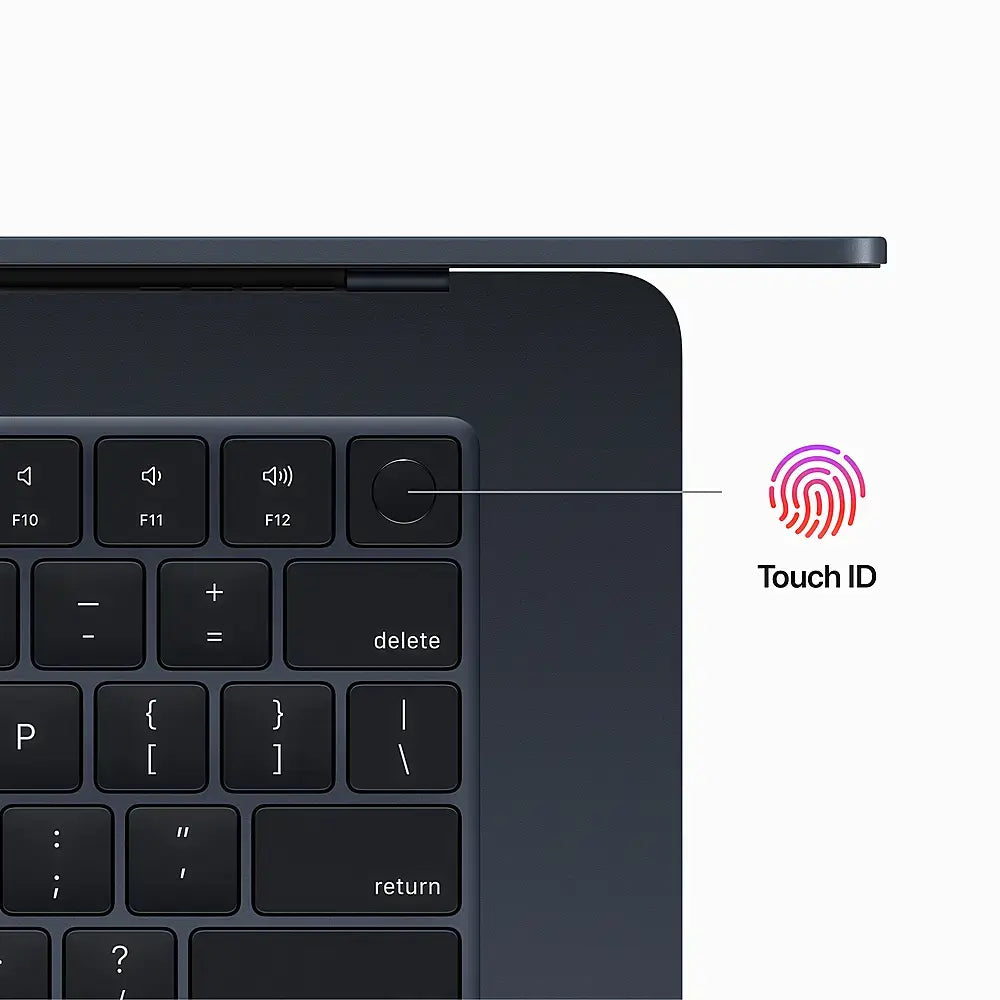 MacBook Air (2023) 15-inch – Apple M2 10-Core GPU – 24GB RAM 2TB SSD | Midnight