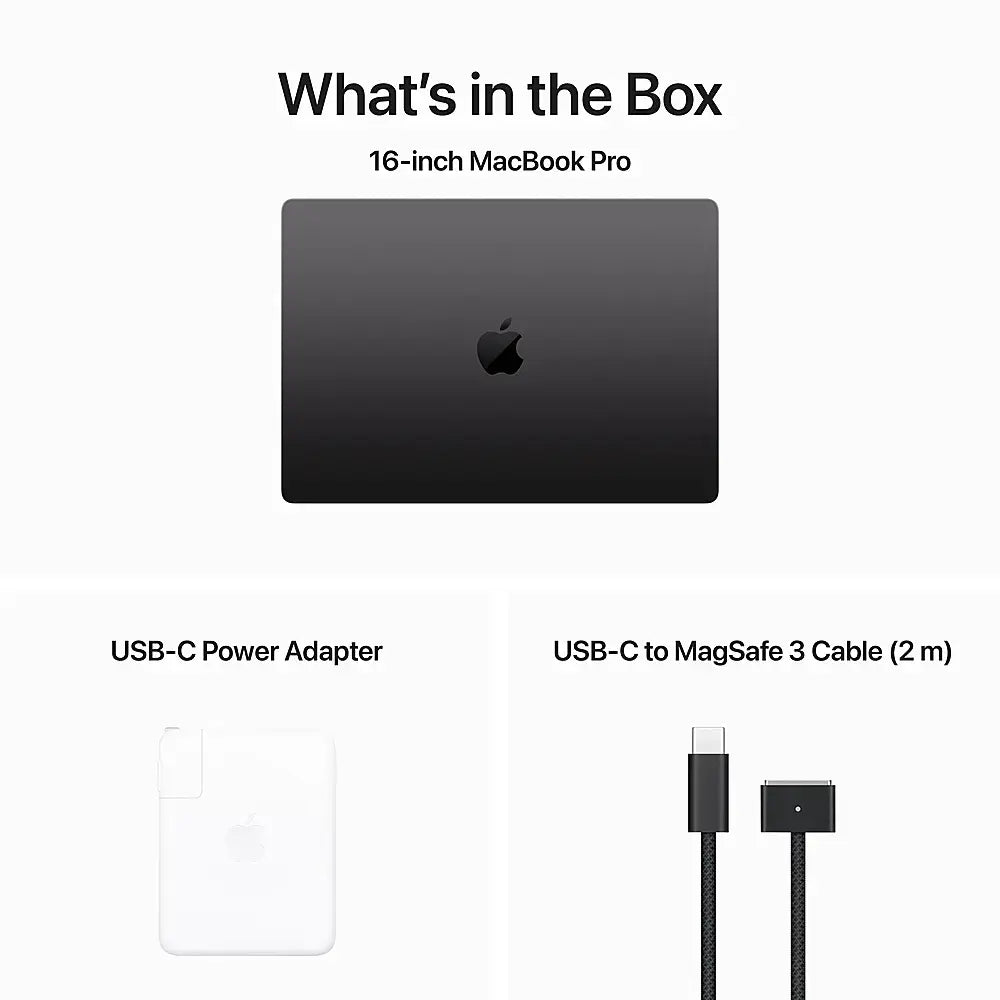 2023 Apple MacBook Pro 16-inch - M3 Max 40-Core GPU 64GB RAM 2TB SSD | Space Black