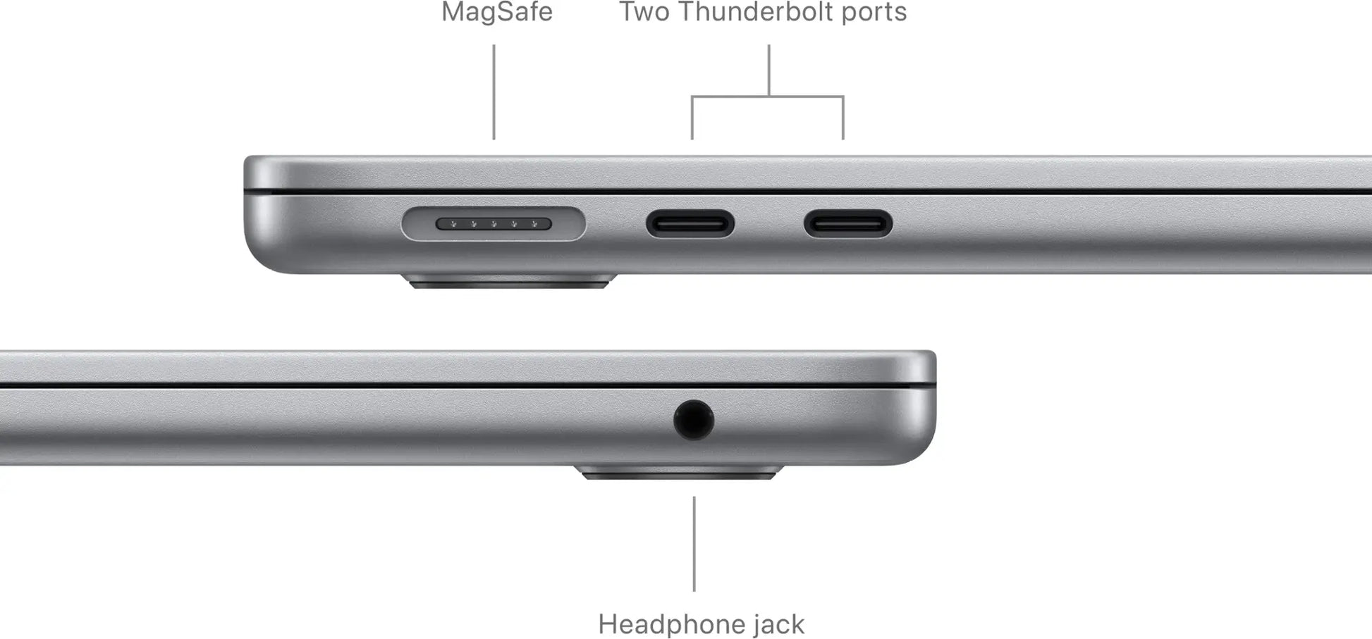 2023 Apple MacBook Air 15-inch M2 – 10-Core GPU 24GB RAM 1TB SSD | Space Gray