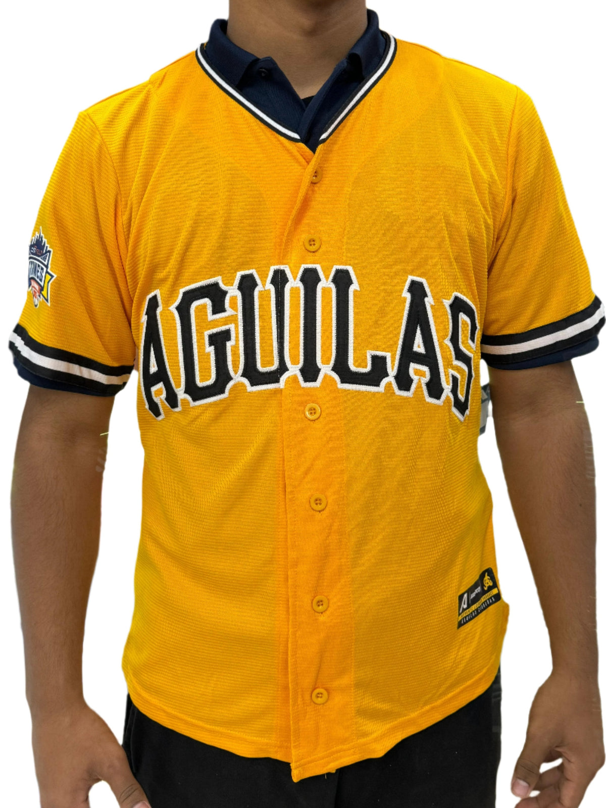 2023 Official Titanes del Caribe Aguilas Jersey - Yellow