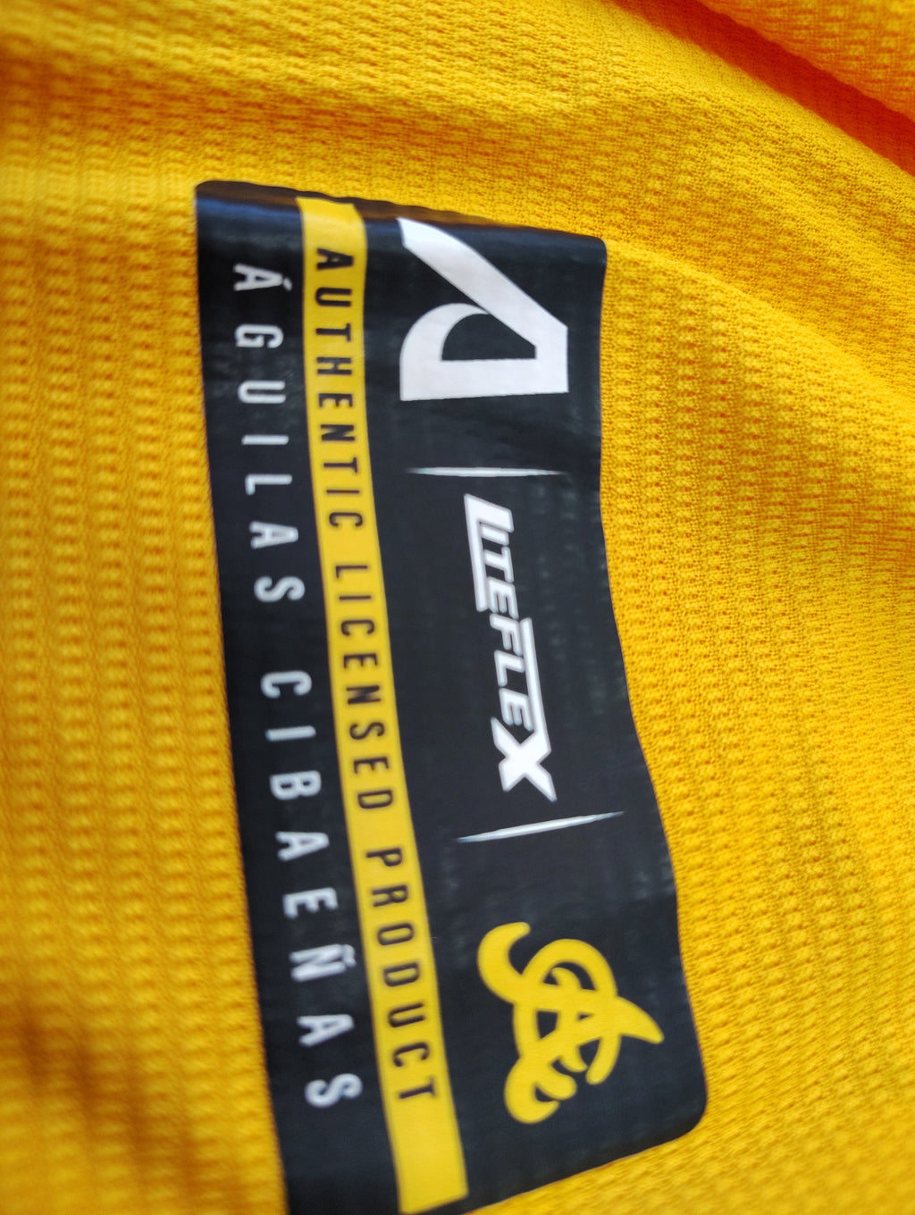 2023 Official Titanes del Caribe Aguilas Jersey - Yellow