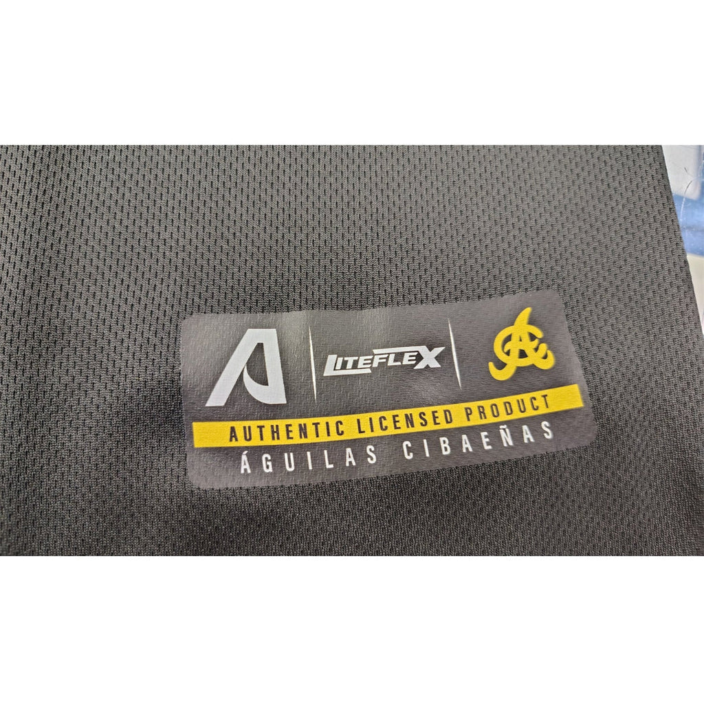 2024-2025 OFFICIAL Aguilas Cibaenas Full Button Jersey - Black