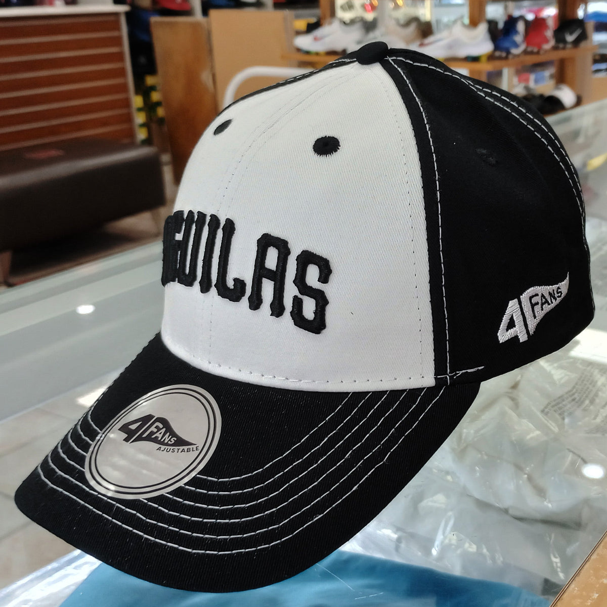 2024 Aguilas Cibaenas 4Fans Hat - Black/White