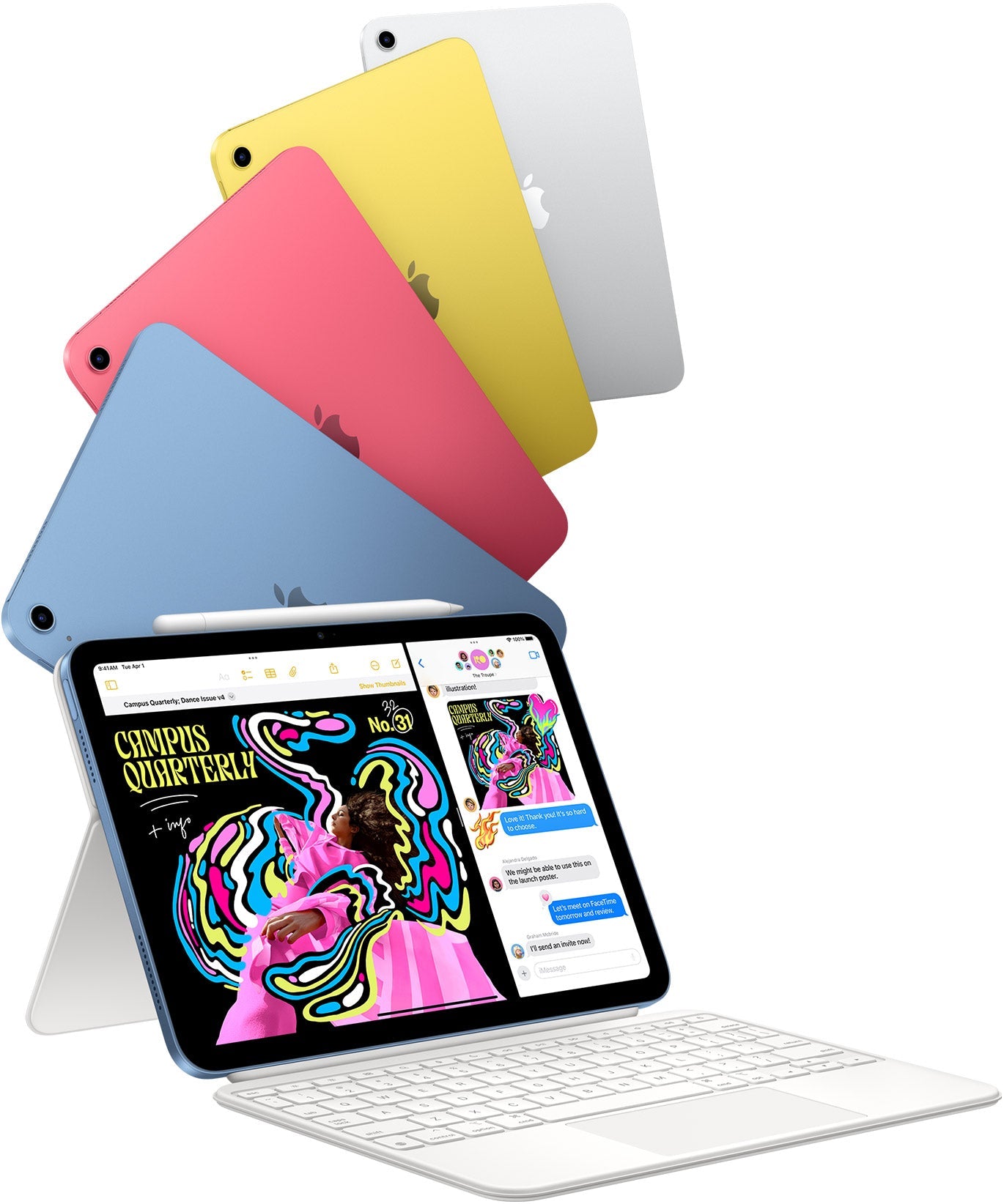 iPad (2025) 11-inch – Apple A16 Chip 256GB SSD Wi-Fi – Yellow – Brand New Open Box