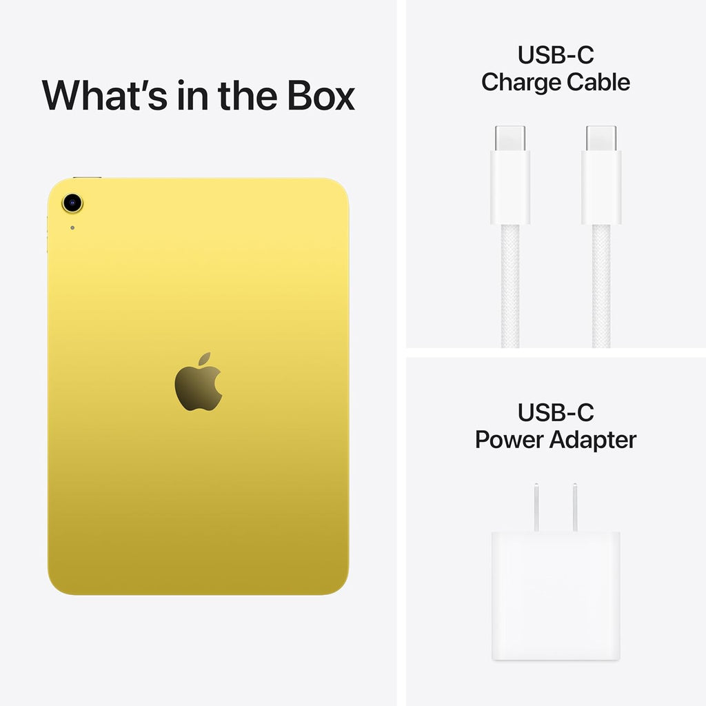iPad (2025) 11-inch – Apple A16 Chip 256GB SSD Wi-Fi – Yellow – Brand New Open Box